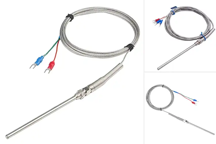 Detailed view of Best 100Mm Stainless Steel Probe For High Temperature