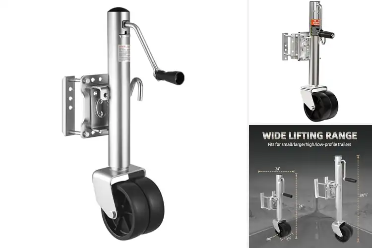 Detailed view of Best 1500lb Trailer Jacks: Top Picks for Durability & Ease