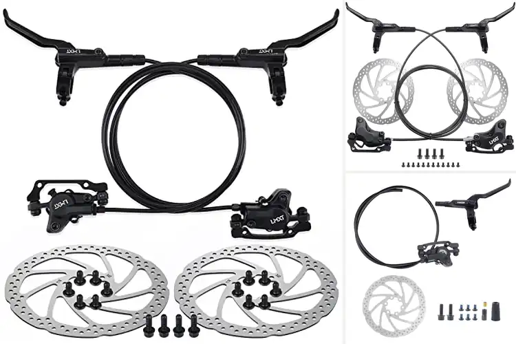 Detailed view of Best 160mm Rotors Hydraulic Disc Brakes