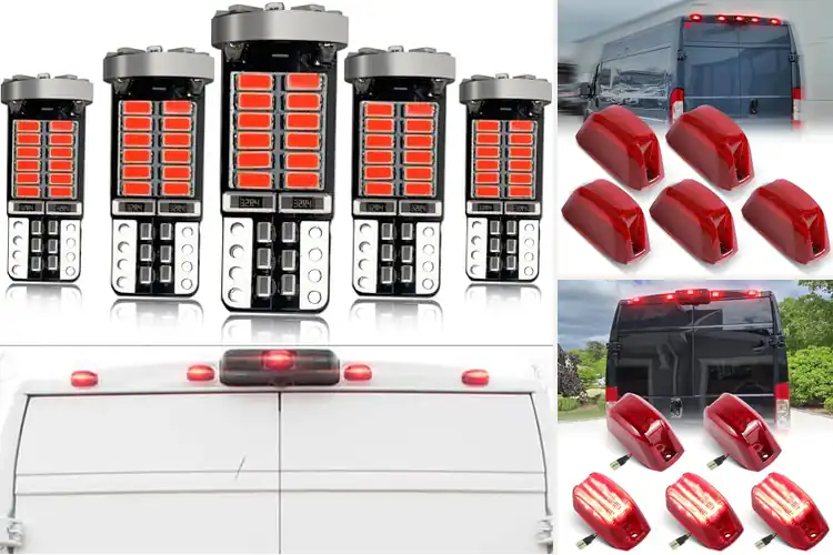 Detailed view of Best 5-Pack ProMaster Rear Marker LEDs