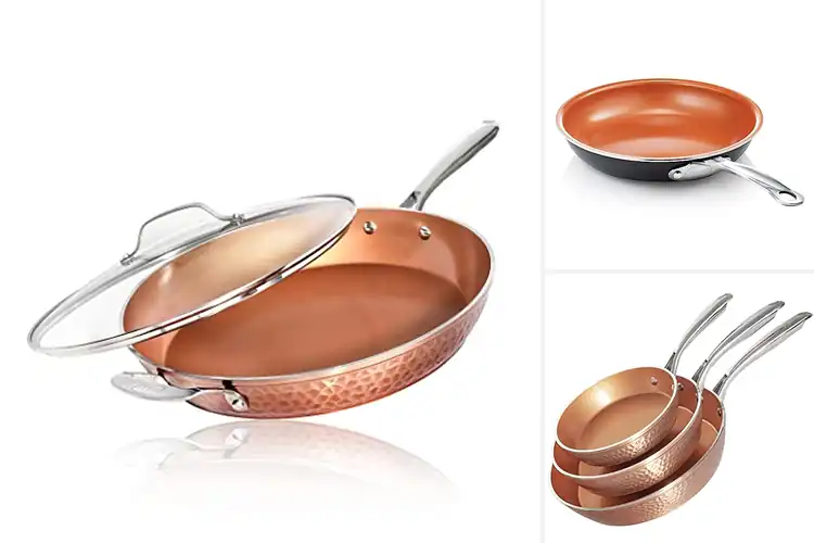 Detailed view of Best All-Purpose Copper Skillet