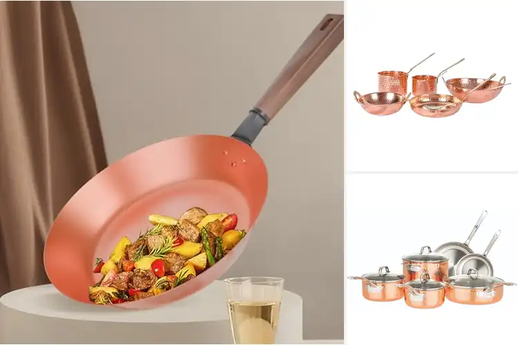Detailed view of Best Artisan Copper Cookware