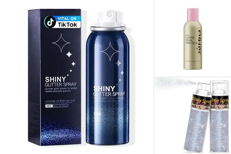 Detailed view of Best Body Glitter Sprays: Instant Sparkle for Every Occasion
