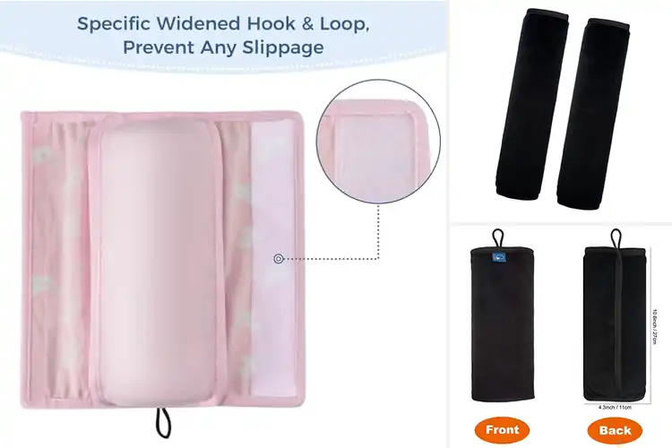 Detailed view of Best Child Seatbelt Cushions