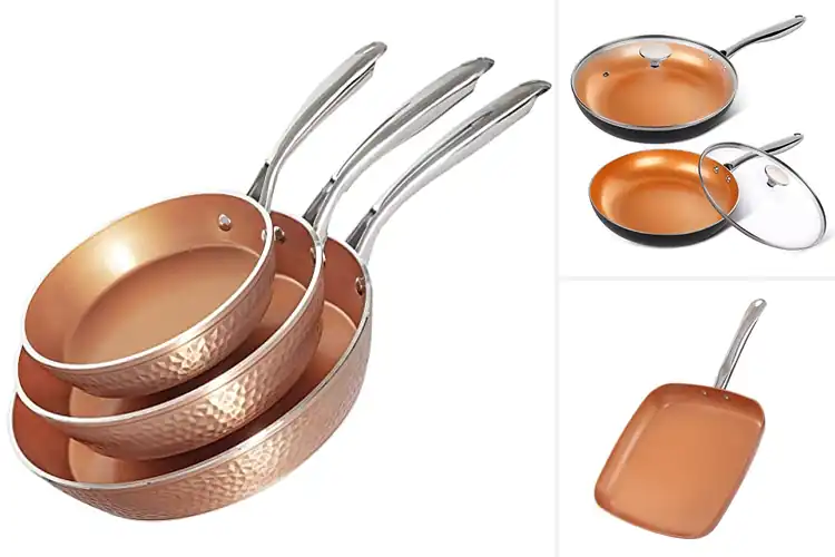 Detailed view of Best Conductivity Copper Pans