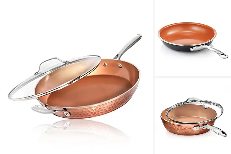 Detailed view of Best Copper Frying Pan For Sauté