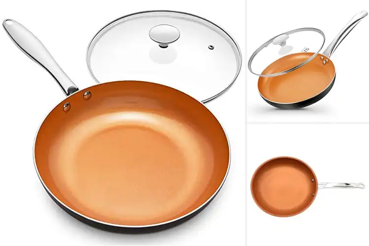 Detailed view of Best Copper Pan 10 Inch: Elevate Your Cooking with Ease