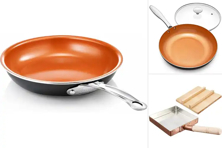 Detailed view of Best Copper Pans for Omelets