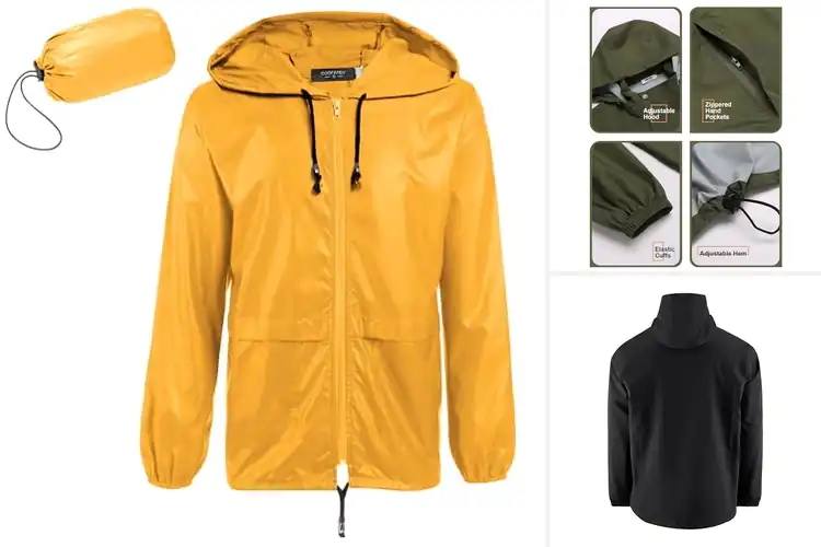 Detailed view of Best Daypack Friendly Rain Jackets