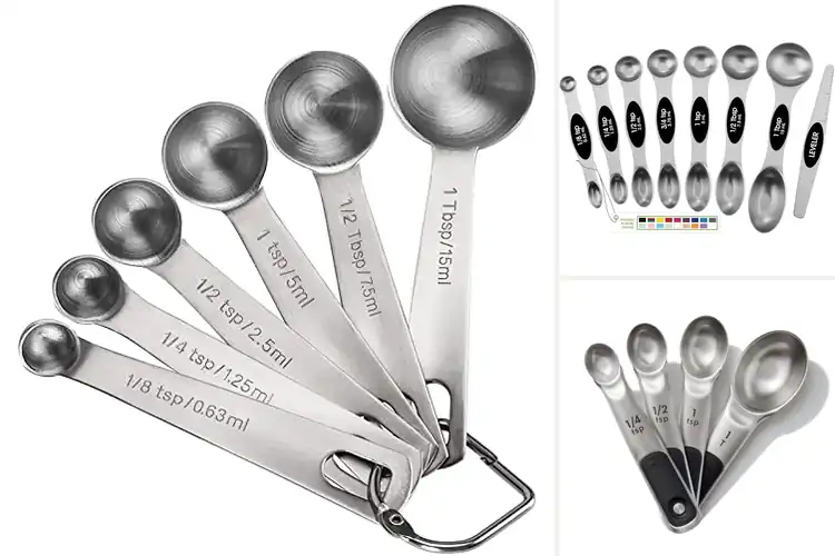 Detailed view of Best Dishwasher Safe Measuring Spoons