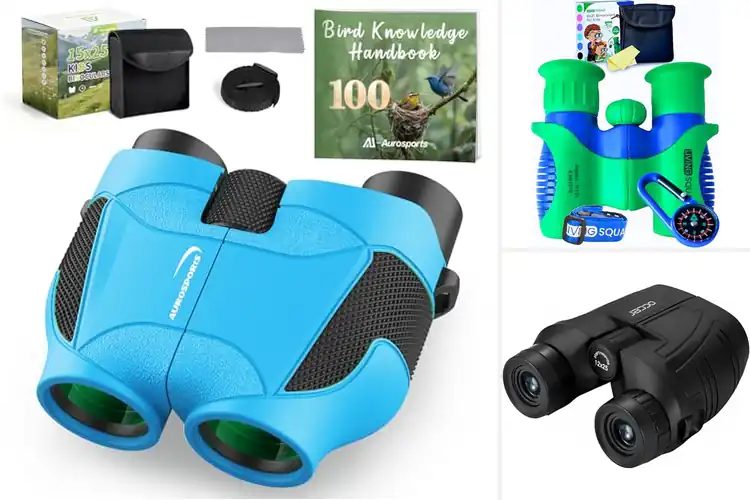 Detailed view of Best Durable Kids Binoculars Gift