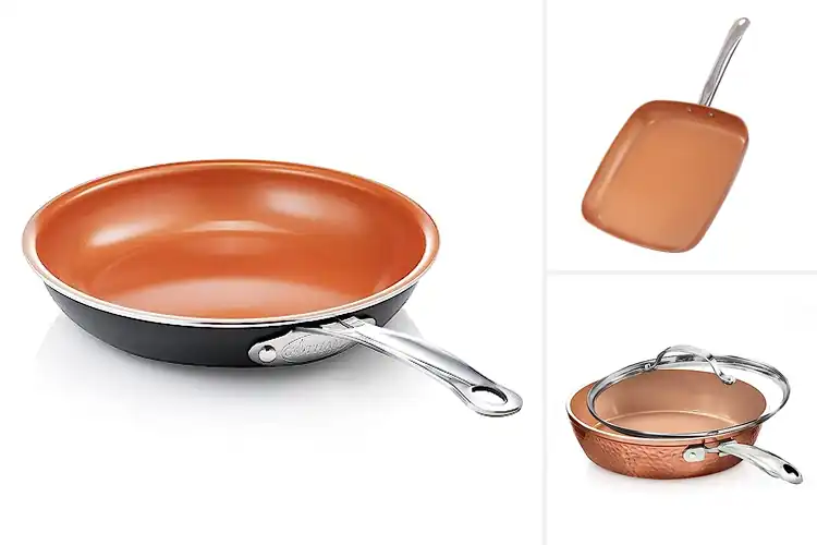 Detailed view of Best Easy Clean Copper Pan: Top Picks for Effortless Cooking