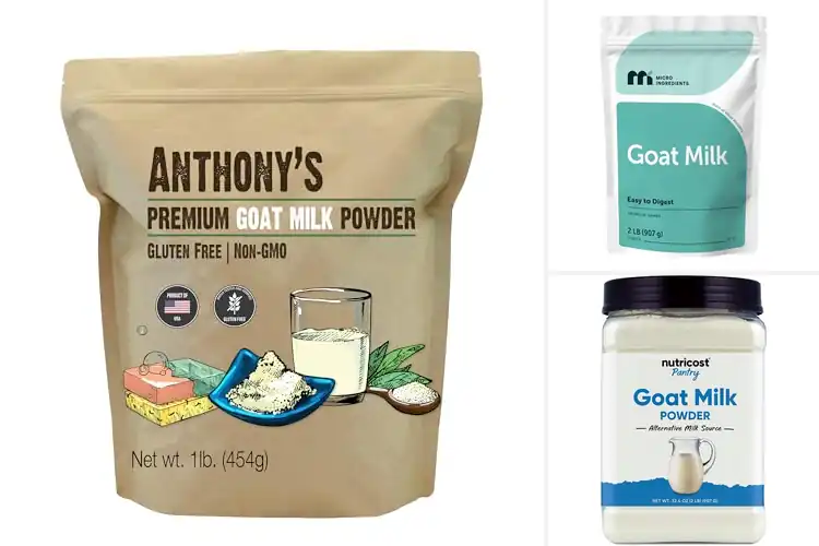 Detailed view of Best Gluten Free Goat Milk Powder