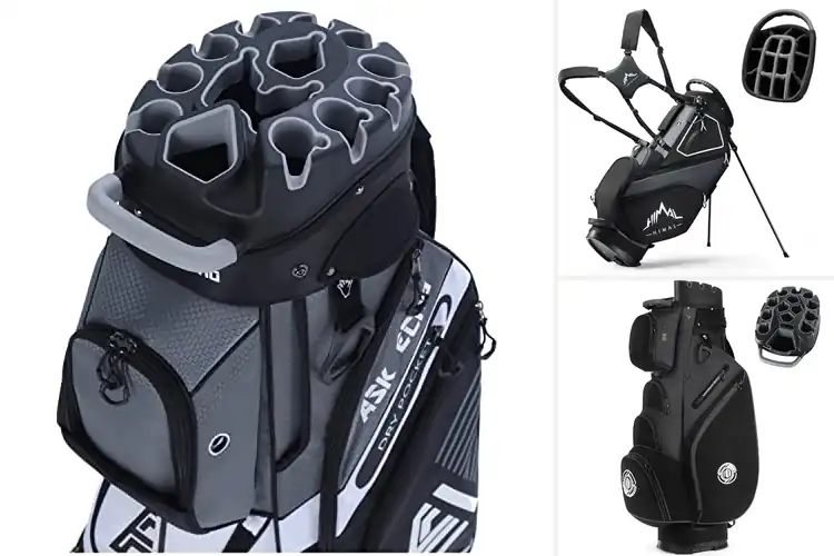 Detailed view of Best Golf Bags with Dividers