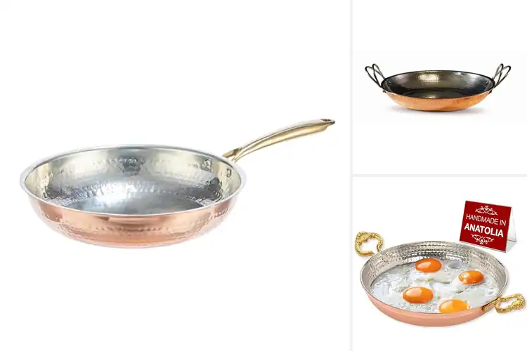 Detailed view of Best Hand-Hammered Copper Skillets: Cook Like a Pro