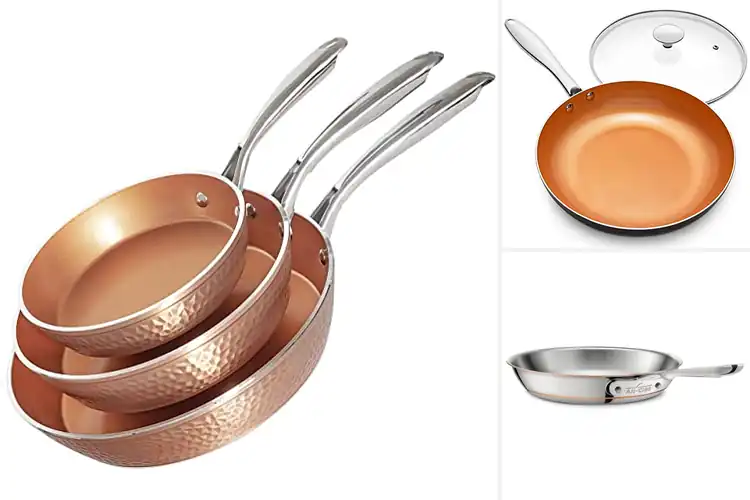 Detailed view of Best Heat Conducting Copper Pan