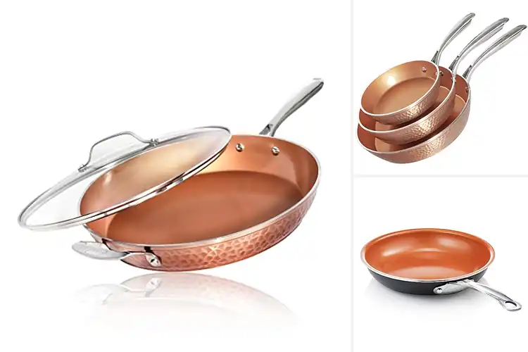 Detailed view of Best Heat Conductive Copper Frying Pans