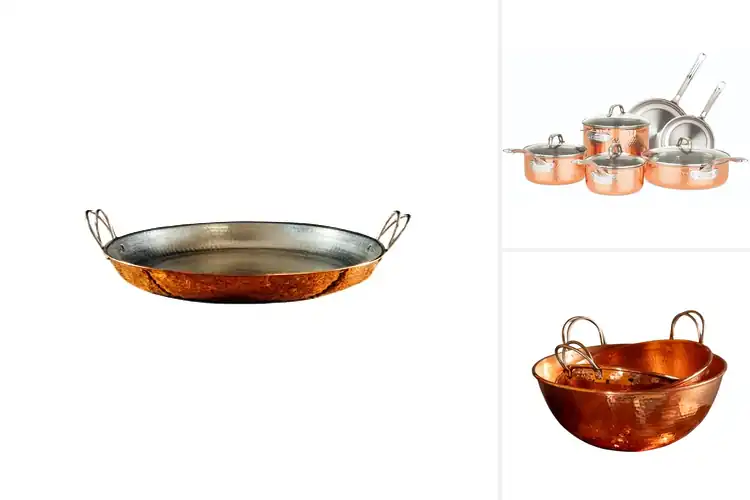Detailed view of Best Heavy Gauge Copper Cookwares