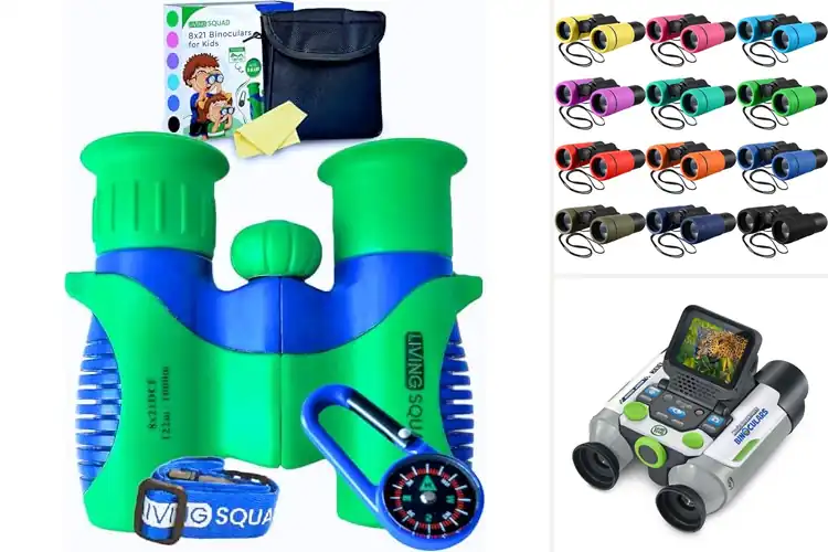 Detailed view of Best Kids Binoculars For Ages Three To Six