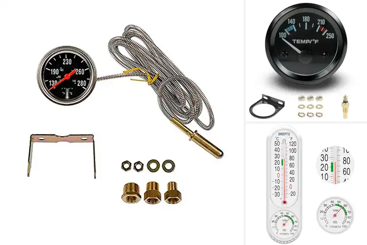 Detailed view of Best Long-Lasting Temperature Gauges