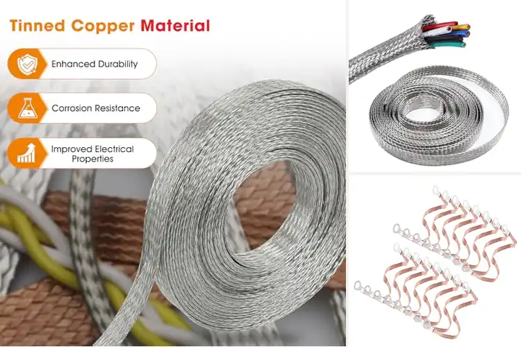 Detailed view of Best Metal-Braided High-Temp Cables