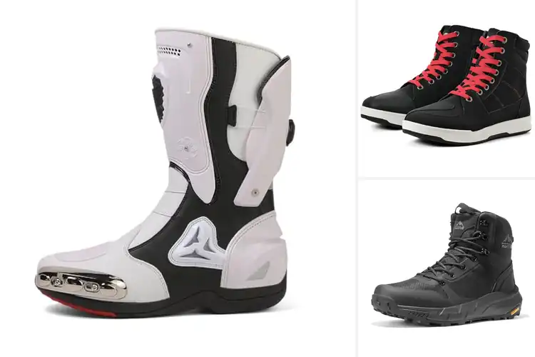 Detailed view of Best Motorcycle Boots