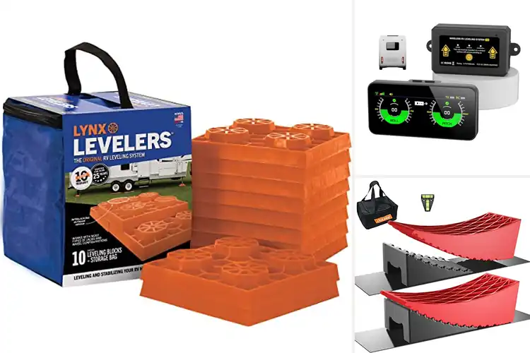 Detailed view of Best Motorhome Leveling Tools