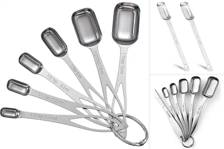 Detailed view of Best Narrow Rectangular Measuring Spoon