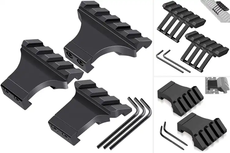 Detailed view of Best Offset Picatinny Rail Mounts