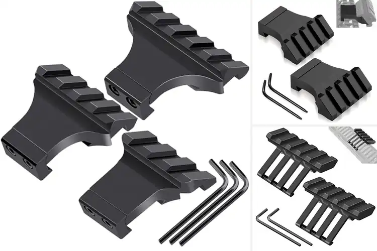 Detailed view of Best Offset Rail Mounts