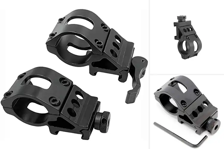 Detailed view of Best Offset Tactical Flashlight Mounts