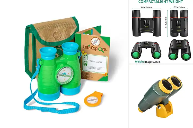 Detailed view of Best Play Binoculars