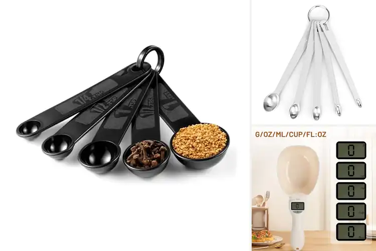 Detailed view of Best Precision Measuring Spoons For Accurate Cooking