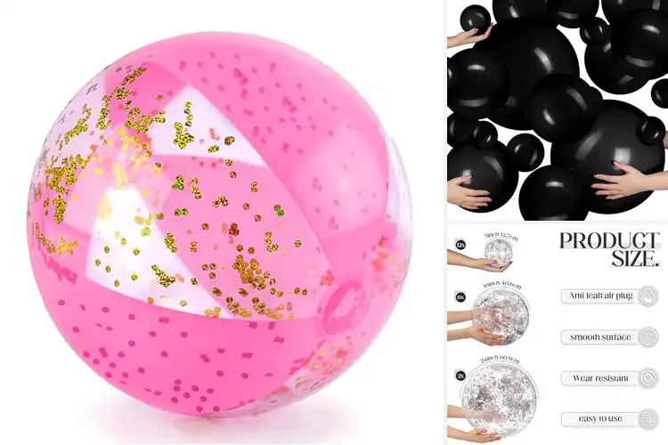 Detailed view of Best Quick Valve Beach Balls