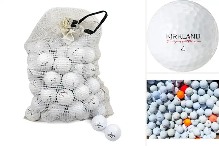 Detailed view of Best Recycled Golf Balls: Play Better, Save Money