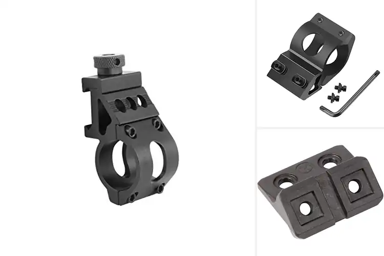 Detailed view of Best Rifle Light Mounts