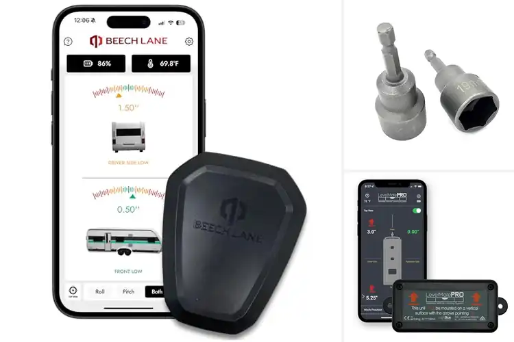 Detailed view of Best RV Leveling Tools: Effortless Camping Setup Guaranteed