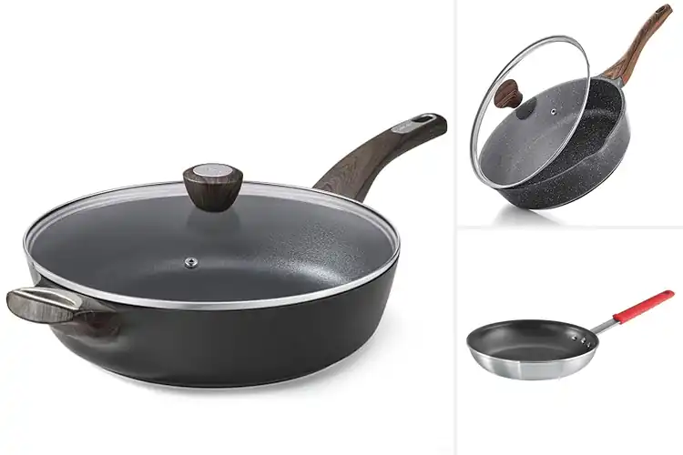 Detailed view of Best Sauté Pans: Cook Like a Pro