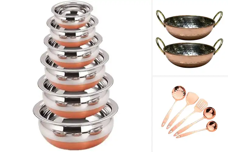 Detailed view of Best Serving Copper Cookware