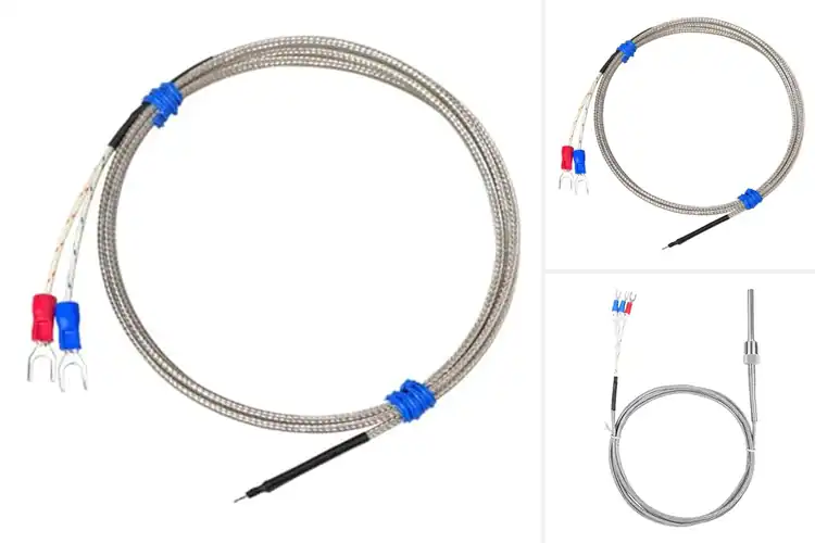 Detailed view of Best Shielded Glass Fiber Wire 2m