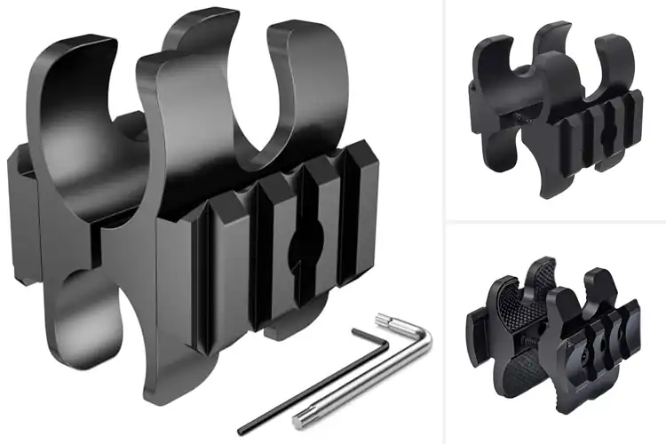 Detailed view of Best Shotgun Flashlight Holders: Top Secure & Durable Mounts