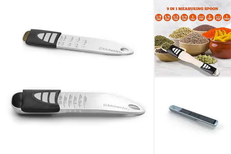 Detailed view of Best Space Saving Measuring Spoon