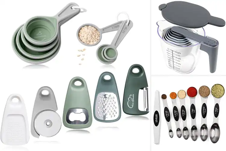 Detailed view of Best Stackable Measuring Spoons For Kitchen Space