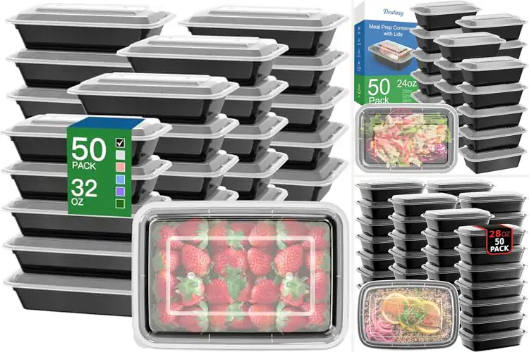 Detailed view of Best To Go Containers With Lids