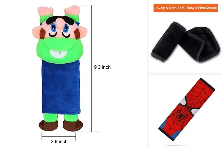 Detailed view of Best Toddler Seat Belt Covers