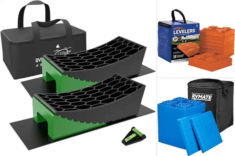 Detailed view of Best Trailer Leveling Kits: Smooth Camping Setup Solutions