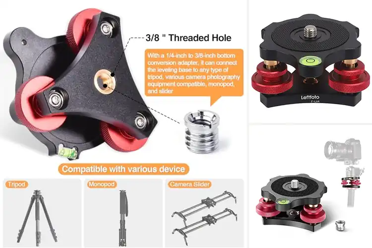 Detailed view of Best Tripod Levelers for Ultimate Stability & Perfect Shots