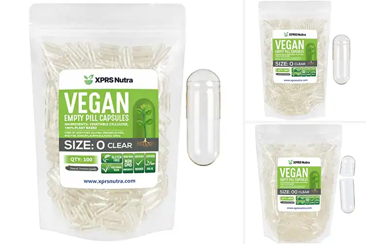 Detailed view of Best Vegan Capsules