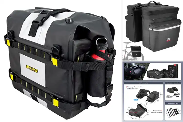 Detailed view of Best Waterproof Saddle Bags